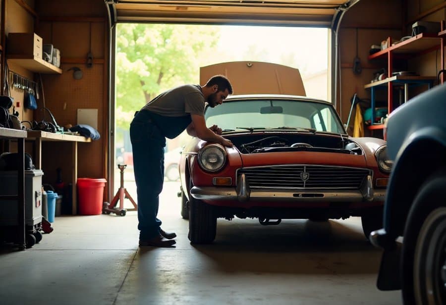 Unveiling the quiet magic of the garage where old machines come alive